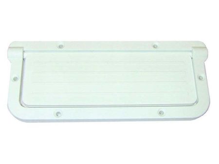 T-H Marine Large Rectangular Scupper - White [LRS-2-DP] Sale