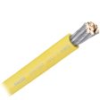 Pacer Yellow 2 AWG Battery Cable - Sold By The Foot [WUL2YL-FT] Online Hot Sale