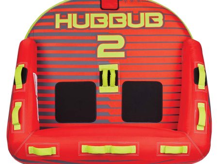 Full Throttle Hubbub 2 Towable Tube - 2 Rider - Red [303400-100-002-21] Online