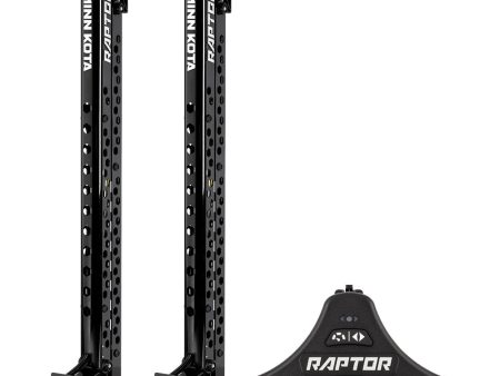 Minn Kota Raptor Bundle Pair - 10  Black Shallow Water Anchors w Active Anchoring  Footswitch Included [1810630 PAIR] Online now