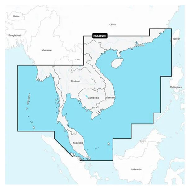 Garmin Navionics+ NSAE020R - South China  Andaman Seas - Marine Chart [010-C1218-20] Supply