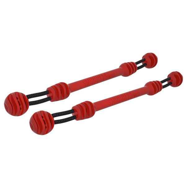 Snubber TWIST - Red - Pair [S51116] Discount