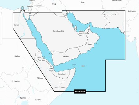 Garmin Navionics+ NSAW010R - The Gulf  Red Sea - Marine Chart [010-C1229-20] Sale