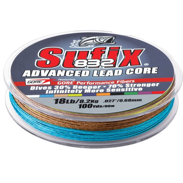 Sufix 832 Advanced Lead Core - 12lb - 10-Color Metered - 100 yds [658-112MC] Online Sale