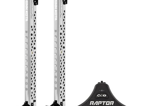 Minn Kota Raptor Bundle Pair - 8  Silver Shallow Water Anchors w Active Anchoring  Footswitch Included [1810623 PAIR] Discount