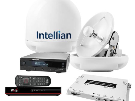 Intellian i3 US System w DISH Bell MIM-2 (w 3M RG6 Cable) 15M RG6 Cable  DISH HD Wally Receiver [B4-309DNSB2] Cheap