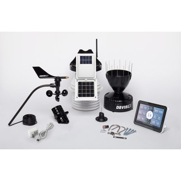 Davis Vantage Pro2 Wireless Weather Station w WeatherLink Console  24hr Fan Aspirated Radiation Shield [6253] Hot on Sale