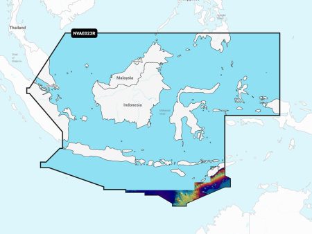 Garmin Navionics Vision+ NVAE023R - Java  Borneo - Marine Chart [010-C1221-00] Hot on Sale