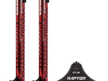 Minn Kota Raptor Bundle Pair - 10  Red Shallow Water Anchors w Active Anchoring  Footswitch Included [1810632 PAIR] Fashion