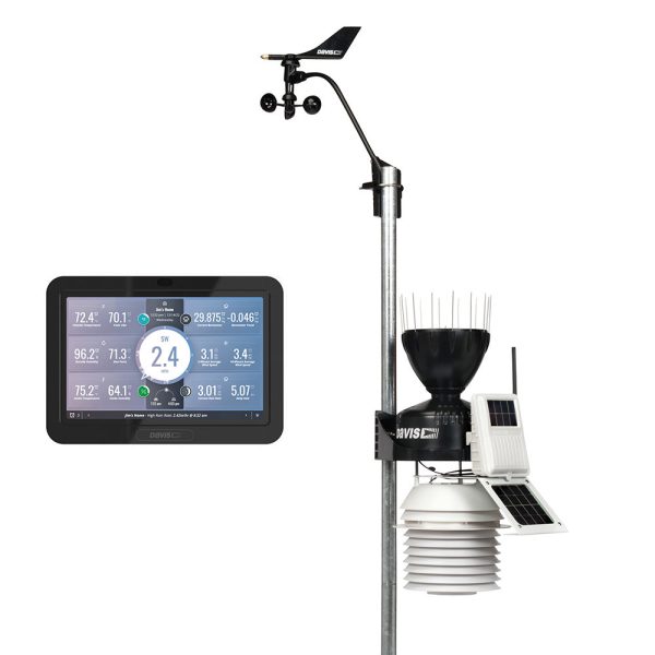 Davis Vantage Pro2 Wireless Weather Station w WeatherLink Console  24hr Fan Aspirated Radiation Shield [6253] Hot on Sale