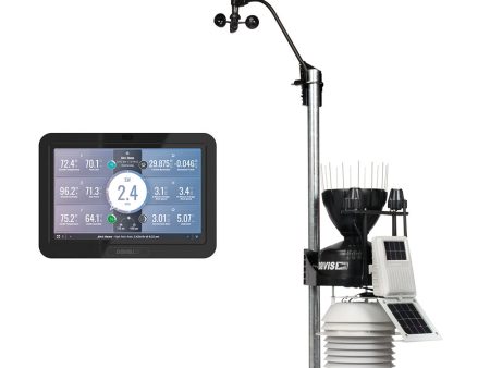 Davis Vantage Pro2 Wireless Weather Station w WeatherLink Console, 24hr Fan Aspirated Radiation Shield, UV  Solar Sensors [6263] Discount