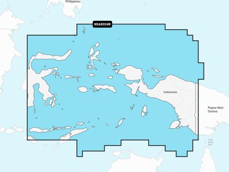 Garmin Navionics+ NSAE024R - Central West Papua  East Sulawesi - Marine Chart [010-C1222-20] Sale