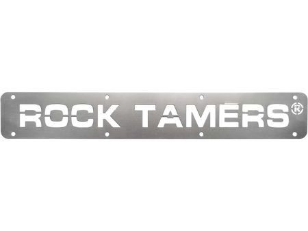 ROCK TAMERS Replacement Trim Plate - Stainless Steel [RT028] Cheap