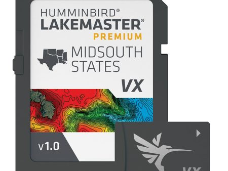 Humminbird LakeMaster VX Premium - Mid-South States [602005-1] Sale