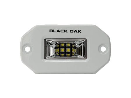 Black Oak Pro Series 2  Flush Mounted Scene Light - White [2FSL-SRPOD10CR] on Sale