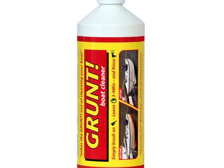 GRUNT! 32oz Boat Cleaner - Removes Waterline  Rust Stains [GBC32] Online now