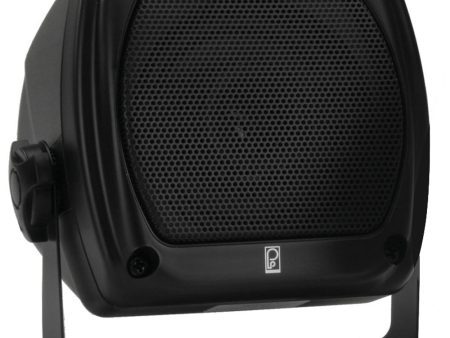 Poly-Planar MA-840 80 Watt Subcompact Box Speaker - Black [MA840B] on Sale