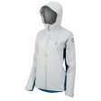 Mustang Womens Callan Waterproof Jacket - (Mid Grey - Ocean Blue) - Medium [MJ2950-293-M-240] Online