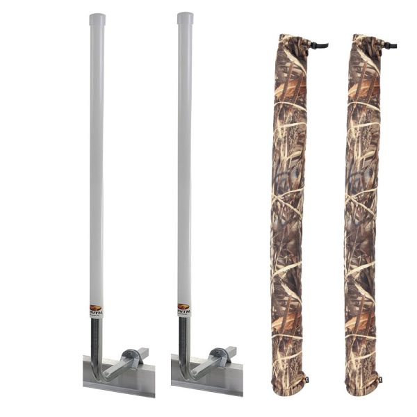 C.E. Smith 60  Post Guide-On w I-Beam Mounting Kit  FREE Camo Wet Lands Post Guide-On Pads [27648-903] Fashion