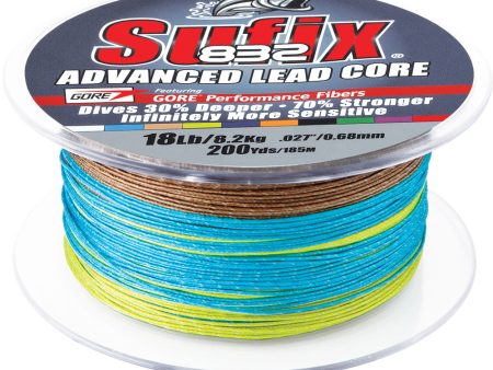 Sufix 832 Advanced Lead Core - 18lb - 10-Color Metered - 200 yds [658-218MC] For Sale