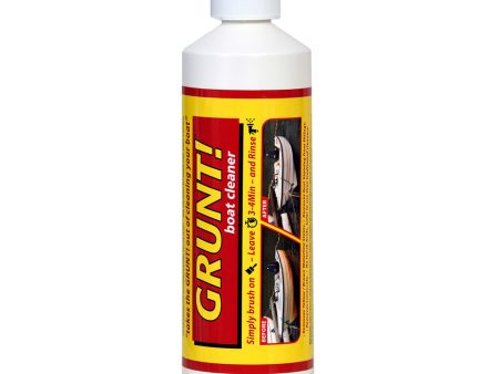 GRUNT! 16oz Boat Cleaner - Removes Waterline  Rust Stains [GBC16] Online now