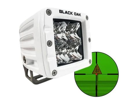 Black Oak Pro Series Infrared 2  850nm Flood Pod Light - White [2MIR-POD850] Hot on Sale