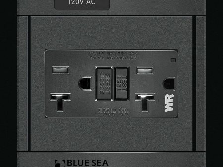 Blue Sea 1499 - 360 Panel - 120V AC GFCI Dual Outlet [1499] Online