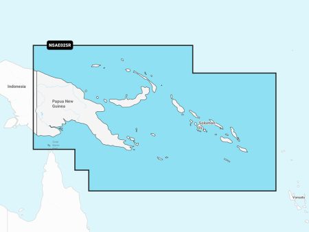 Garmin Navionics+ NSAE025R - Papua New Guinea  Solomon Islands - Marine Chart [010-C1223-20] Online now