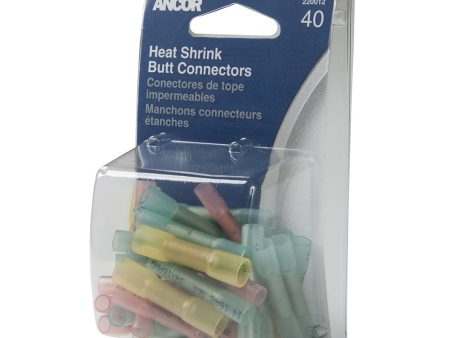 Ancor Heat Shrink Butt Connectors 22-10 - Assortment *40-Pack [220012] on Sale