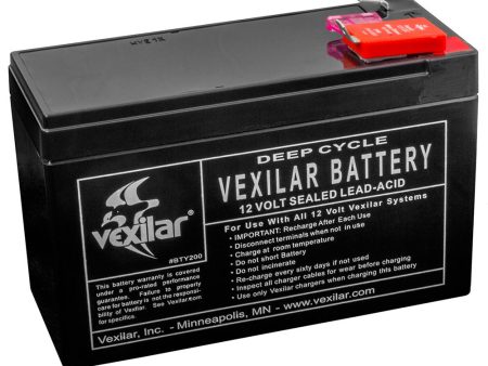 Vexilar 12V 9 AMP Lead-Acid Battery [V-100] Online Hot Sale