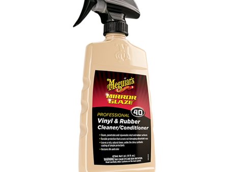 Meguiars M40 Mirror Glaze Vinyl  Rubber Cleaner  Conditioner - 16oz [M4016] Fashion