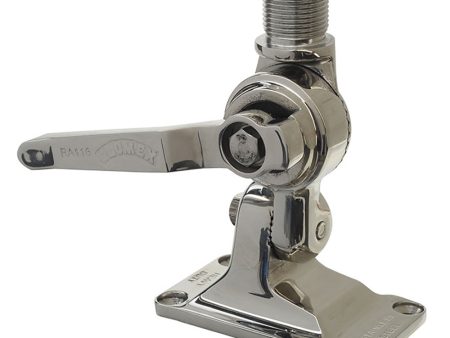 Glomex 4-Way Heavy-Duty Stainless Steel Ratchet Mount [RA116SS] Online Sale