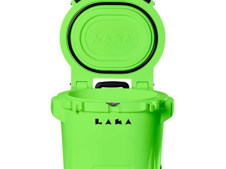 LAKA Coolers 30 Qt Cooler w Telescoping Handle  Wheels - Lime Green [1083] Discount