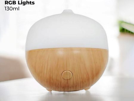 Aromatherapy Diffuser With RGB Lights - 130ml Online Hot Sale