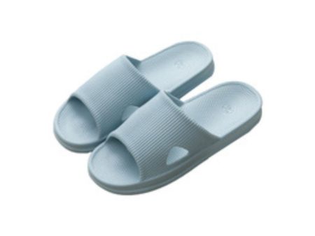 (Light Blue, 37-38) Antibacterial Series Women s Bathroom Slippers Supply